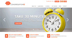 Desktop Screenshot of congregationu.com